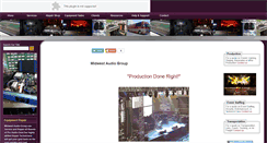 Desktop Screenshot of midwestaudiogroup.com